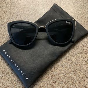 Quay My Girl sunglasses and soft case